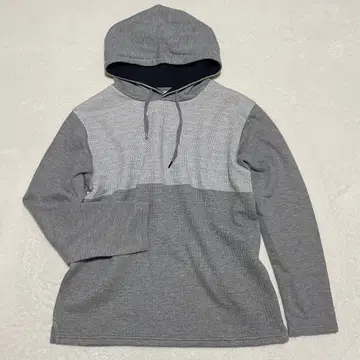 이카 후드 부착 후드티 후디 풀오버 맨투맨 바이컬러 m