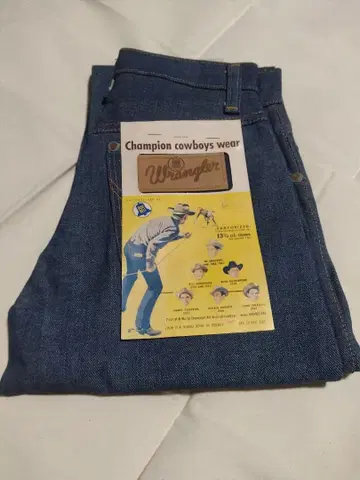 랭글러 빈티지 데님 데드스탁 11BZ 60년대