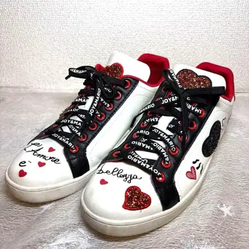 JOY&MARIO 하트 장식 스니커즈