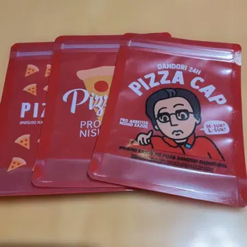 PIZZA CAP 지퍼백
