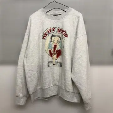 A781 Betty boop 맨투맨 트레이닝복 프린트 남녀 공용 M