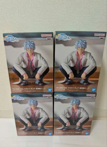 3학년 Z반 긴파치 선생님 데스크 피규어 사카타 긴파치 4개