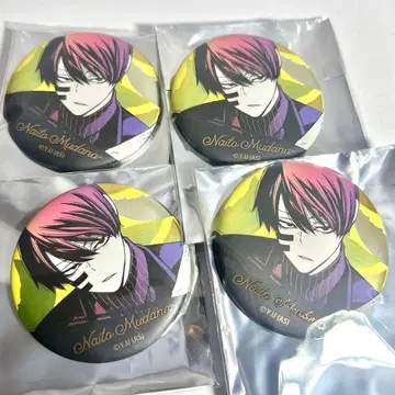 무타노 무진 복숭아 도원암귀 메탈릭 캔뱃지 원작 그림