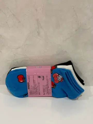 헬로키티 패턴 삭스 3켤레 세트