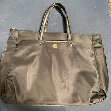 블랙 나일론 비즈니스 백