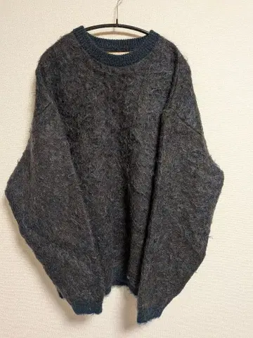 YOKE 3COLOR JACQUARD MOHAIR SWEATER