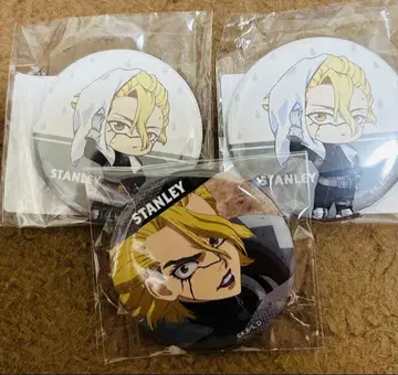 Dr.STONE DMM 스크래치 복권 캔뱃지 마네키네코 스탠리