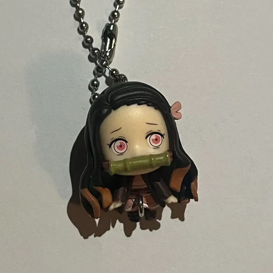 Demon Slayer Nezuko Hanging Connection Gacha Keyring