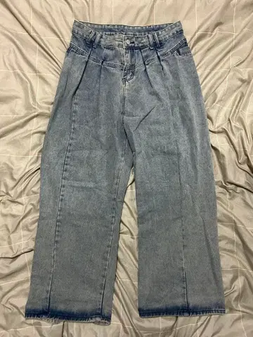 와이드 데님 팬츠