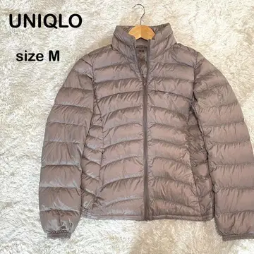 유니클로 UNIQLO 울트라 라이트 다운 베이지 M 집업