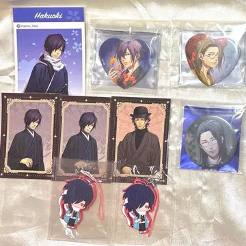 오토메이트 박앵귀 사이토 하지메 비즈로그 하트 캔뱃지 다이쇼 로망관