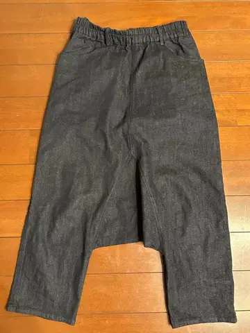 Y'sfor living 사루엘 팬츠 다크 데님