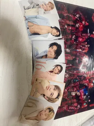 아이돌 사진 세트 6장