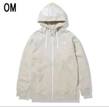 THE NORTH FACE 리어뷰 풀 지퍼 후디