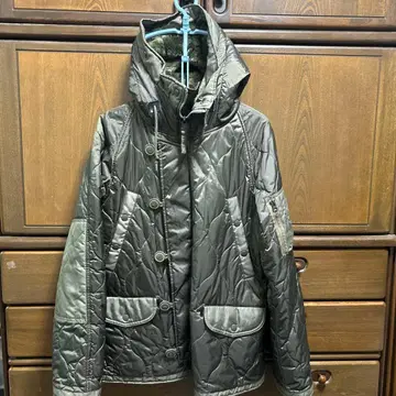 ALPHA INDUSTRIES 올리브 그린 밀리터리 자켓 L