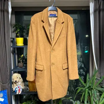 카멜색 체스터 코트