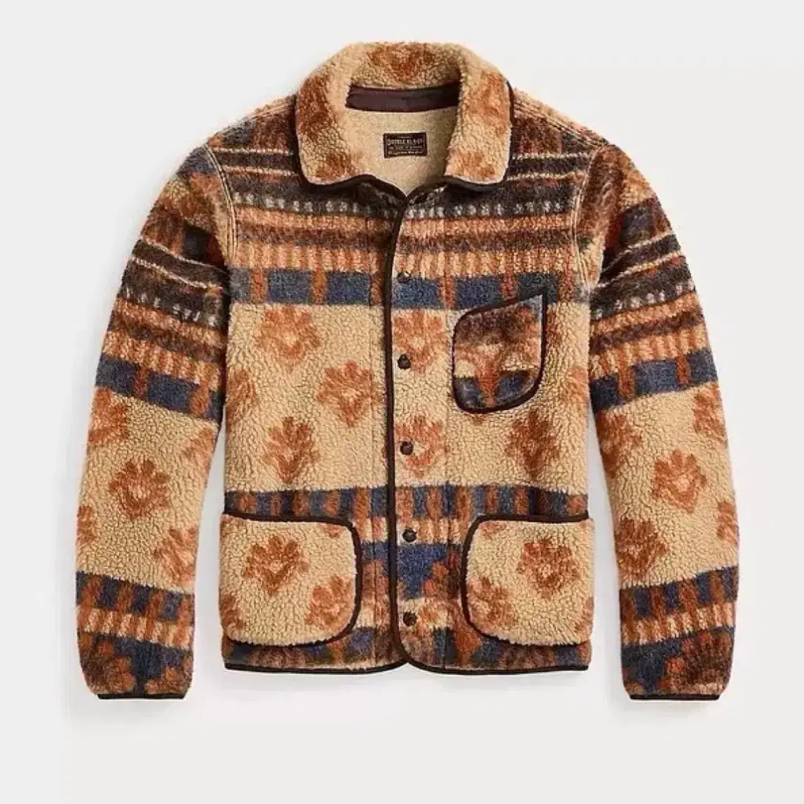 希少 RRL Fleece-Paneled Denim Jacket 希少 RRL Fleece-Paneled Denim Jacket 希少 RRL Fleece-Paneled Denim