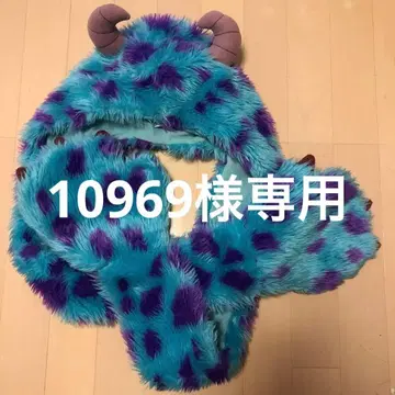 디즈니 리조트 몬스터 주식회사 샐리 머플러 팬캡