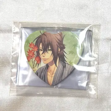 오토메이트 박앵귀 오키타 소지 비즈로그 하트 캔뱃지