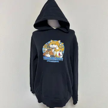 YouTube 시바견 스티브 채널 후드티