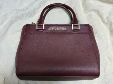 MICHAEL KORS 버건디 핸드백 새상품급
