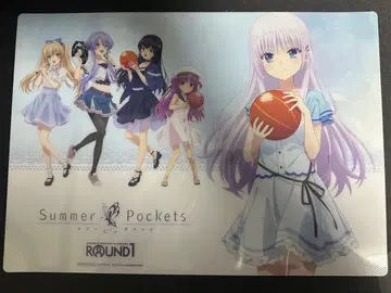 summer pockets 라운드 원 B4 플라스틱 매트 시로하 라우원
