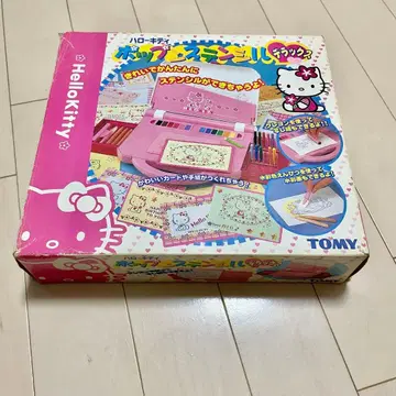 헬로키티 팝실 디럭스 스탬프 TOMY 헤이세이 레트로