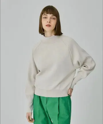 UNITED TOKYO 볼륨 슬리브 니트 아이보리 택 포함