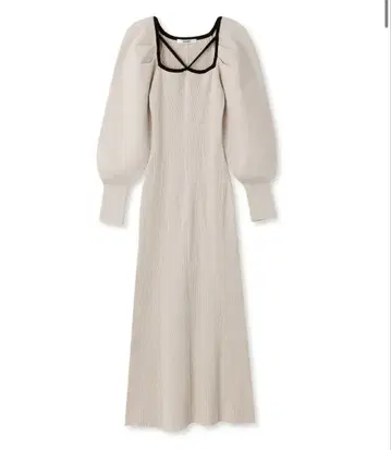 SNIDEL 베이지 롱 원피스