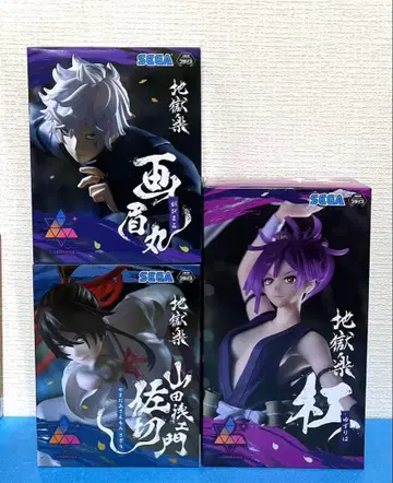 지옥락 Luminasta 피규어 3체 세트 가비마루 사기리 유즈리하