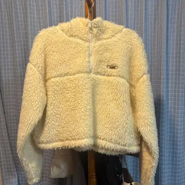 아이보리 플리스 자켓 사이즈: 1