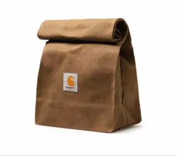 Carhartt 브라운 롤탑 토트백
