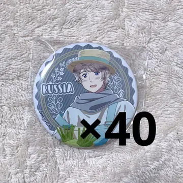 헤타리아 러시아 수확제 캔뱃지 40개