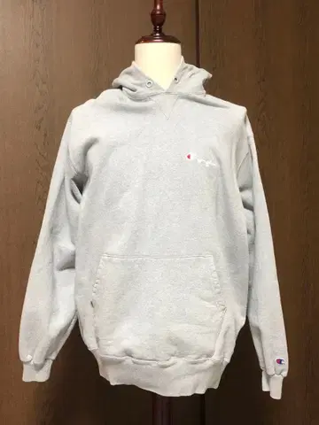 90s 미국제 Champion 그레이 후드티