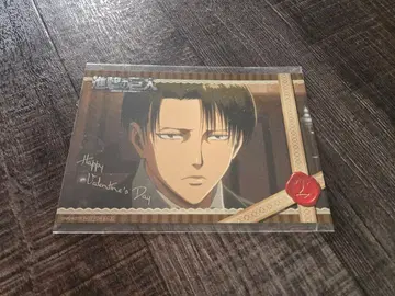 진격의 거인 발렌타인 특전 엽서 리바이