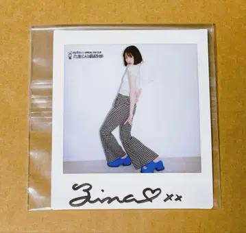 타마키 티나 친필 사인 폴라로이드 FC 회원 한정판 3