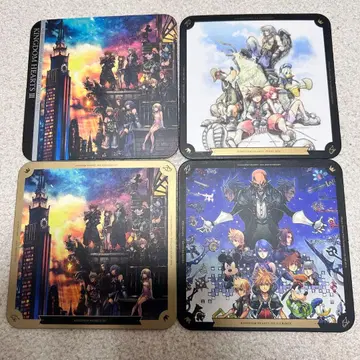 킹덤하츠 20주년 카페 코스터 묶음 판매