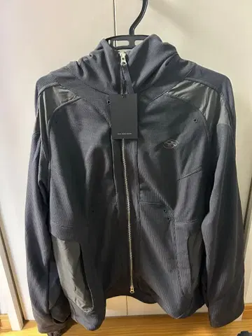 SAN SAN GEAR 풀 집업 후드티 다크 그레이