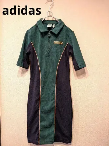 아디다스 집업 폴로 원피스