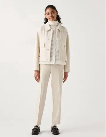 새상품 택 유니클로 히트텍 스마트 팬츠 내추럴 베이지 XL