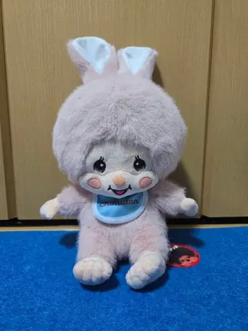 몬치치짱 침탄 봉제 인형 핑크 토끼 2