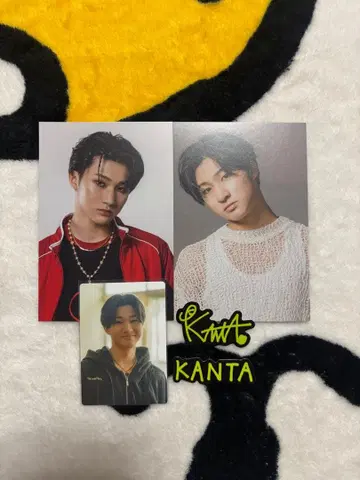 KANTA 엽서, 트레이딩 카드, 스티커 세트