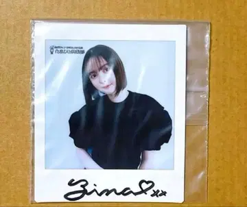 타마키 티나 친필 사인 폴라로이드 FC 회원 한정판 4