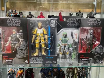 스타 워즈 블랙 시리즈 현상금 사냥꾼 4체 세트