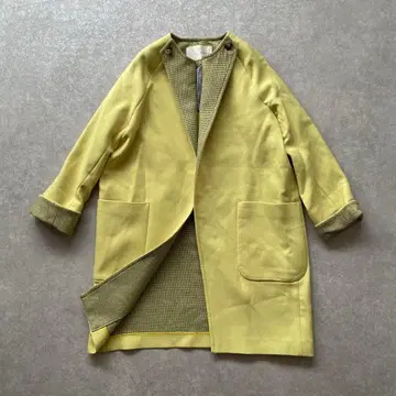 미사용 새상품 [ 정가 4만 ] qualite 칼리테 울라이크 코쿤 코트