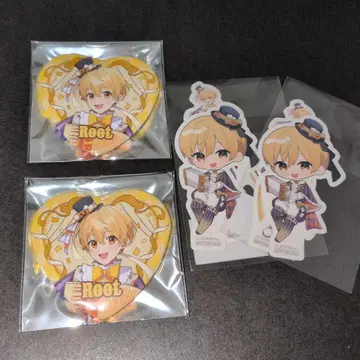 루토군 하트 캔뱃지 (Strawberry Circus) & 스티커