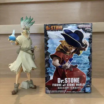 Dr.STONE 이시가미 센쿠 나나미 류스이 피규어 2체 세트