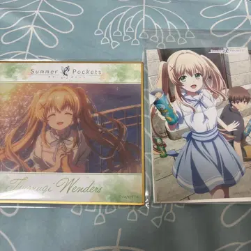 Summer Pockets 츠무기 벤더스 미니 색지 & 브로마이드 세트