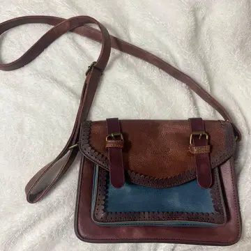 가죽 숄더백 레트로 사첼백