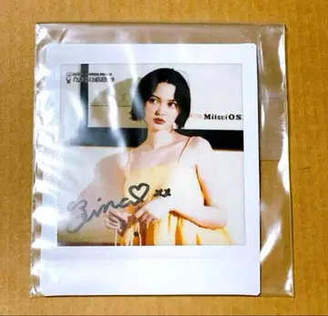 타마키 티나 친필 사인 폴라로이드 FC 회원 한정판 4